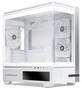Thermalright TL-M10 Vision with 4x TL-C12W-S WH Micro ATX Case, Tempered Glass S
