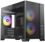 Antec FLUX M Compact Micro ATX Case, Tempered Glass Side Panel, NO PSU