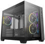 DeepCool CG330 3F Micro ATX Case, Tempered Glass Side Panels, NO PSU