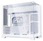 Lian Li O11 Vision-M White Micro ATX Case, Tempered Glass Side Panels, NO PSU