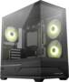 MSI MAG PANO M110R Mini Tower Micro ATX Case, Tempered Glass Panel, NO PSU