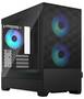 Fractal Design Pop Mini Air RGB Black Micro ATX Case, Clear Tint TG
