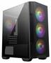 MSI MAG FORGE M100R Black Micro ATX Case, Tempered Glass Panel, No PSU