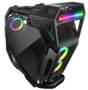 Cougar CRATUS Open Frame Black Mid-Tower E-ATX Case, TG Panel, NO PSU