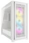 Corsair iCUE 5000D RGB AIRFLOW True White Mid-Tower ATX Case, NO PSU