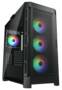 Cougar Airface Pro RGB Black Mid Tower E-ATX Case, NO PSU