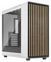 Fractal Design North XL Chalk White TG Clear E-ATX Case, No PSU