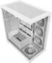 XPG INVADER X BTF White Mid-Tower ATX Case, T/G Panels, NO PSU