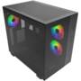 Montech KING 65 Pro Black Mid Tower ATX Case, T/G Side Panel, NO PSU