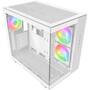 Montech KING 65 Pro White Mid Tower ATX Case, T/G Side Panel, NO PSU