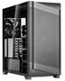 SilverStone SETA A2 Black E-ATX Case, Tempered Glass Side Window, NO PSU