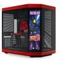 HYTE Y70 Touch Infinite Black Cherry Mid Tower E-ATX Case, T/G, NO PSU