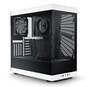 HYTE Y40 White Mid Tower ATX Case, T/G Side Panels, NO PSU