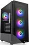 Thermaltake View 200 Plus TG ARGB Mid Tower ATX Case, T/G, NO PSU