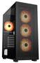 Cougar MX220 RGB Black Mid Tower ATX Case, T/G Panel, NO PSU
