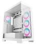 DeepCool CG580 4F White ATX Case, TG, 4x 120mm ARGB Fans, NO PSU