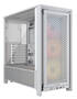 Corsair FRAME 4000D RS ARGB White Modular Mid-Tower E-ATX Case, NO PSU