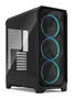 Fractal Design Meshify 3 Black RGB TG Light Tint E-ATX Case, Tempered Glass Side Panel, NO PSU