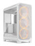 Fractal Design Meshify 3 White RGB TG Clear Tint E-ATX Case, Tempered Glass Side Panel, NO PSU
