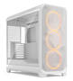 Fractal Design Meshify 3 XL White RGB TG Clear Tint E-ATX Case, Tempered Glass Side Panel, NO PSU
