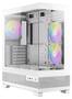 Antec CX700 ARGB Tempered Glass Mid-Tower ATX Case, White