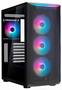 SilverStone FARA 512Z Black Mid Tower ATX Case, T/G Side Panel, NO PSU