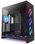NZXT H9 Flow RGB+ (Control Hub) Black Mid Tower Airflow ATX Case