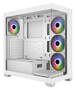 FSP M340-WA White Mid Tower ATX Case, T/G Side Panels, NO PSU
