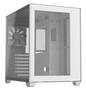 FSP CMT380B White Mid Tower ATX Case, T/G Side Panels, NO PSU