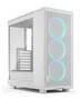 Fractal Design Epoch White TG RGB ATX Case, Clear Tint T/G, No PSU