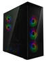 ARCTIC Xtender VG Black Premium E-ATX Case, Tinted Tempered Glass Side Panels, NO PSU