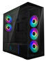 ARCTIC Xtender Mirror Black Premium E-ATX Case, Mirrored Tempered Glass Side Panels, NO PSU