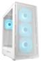 Cougar Airface Pure Pro White Mid Tower ATX Case, T/G Panel, NO PSU