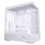 Lian Li Vector V100 White Mid Tower E-ATX Case, 4mm Dual T/G, NO PSU