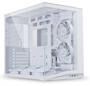 Lian Li O11 DYNAMIC MINI V2 FLOW White ATX Case, 4mm Tempered Glass Side Panels, NO PSU