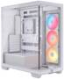 Corsair 3500X RS-R ARGB White Mid-Tower E-ATX Case, Tempered Glass Side Panels