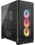 Corsair FRAME 4500X LX-R RGB LINK Mid Tower E-ATX Case, Curved Tempered Glass Side Panels, NO PSU