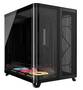 Corsair AIR 5400 LX-R RGB LINK Mid Tower E-ATX Case, Curved Tempered Glass Side Panels, NO PSU