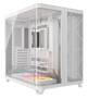 Corsair AIR 5400 LX-R RGB LINK White Mid Tower E-ATX Case, Curved Tempered Glass Side Panels, NO PSU