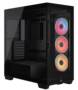 Corsair 3500X LX-R RGB Mid-Tower E-ATX Case, Tempered Glass Side Panels, NO PSU