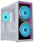 Lian Li LANCOOL 217 Infinity Mirror White E-ATX Case, Tempered Glass Side Panel, NO PSU