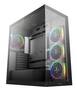 DeepCool CG580 4F V2 ATX Case, Tempered Glass Side Panels, NO PSU
