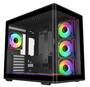 Cooler Master Elite 600 ATX Case, Curved TG Side Panel, NO PSU