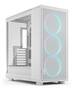 Fractal Design Epoch XL TG RGB White E-ATX Case, Clear Tint Tempered Side Panel, NO PSU