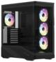 Formula V Line Crystal U9 PA Black Mid Tower E-ATX Case, Tempered Glass Side Pan