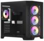 Formula V Line Crystal Z6 Floe Mid Tower ATX Case, Three-sided Tempered Glass Si