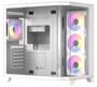 Formula V Line Crystal Z6 Floe White Mid Tower ATX Case, Three-sided T/G Side Pa