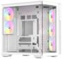 Formula V Line Crystal Z7 PA White Mid Tower ATX Case, Tempered Glass Side Panel