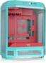 Thermaltake The Tower 600 Mint Strawberry Mid Tower ATX Case, Tempered Glass Side Panels, NO PSU
