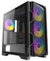 Antec AX1000 ARGB Mid Tower E-ATX Case, Tempered Glass Side Panel, NO PSU
